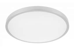 Deckenleuchte ATOL LED, Ø400mm, 4000K, 32W, 2560lm, AC220-240V, 50/60 Hz, PF>0,9, IP54, silber, 3y