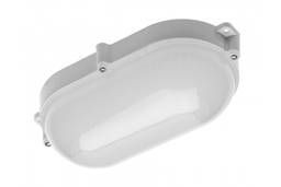 LED-Kellerleuchte LUXIA-OW, 10W, 700 lm, IP65, AC220-240V, 50/60Hz, Abstrahlwinkel 220*, oval