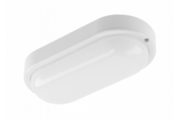 Leuchte LED KODO-OV, 12W,1080lm,AC175-260V,50/60 Hz,PF>0,5,Ra≥80,IP54,IK08,4000K,oval,weiß