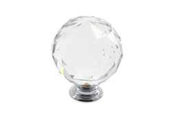 Möbelknopf Crystal Palace J 30 mm (Chrom + Kristall) Industry