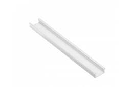 LED aufgetragenes Aluminiumprofil GLAX Mini weiß 2 m