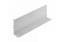 Halterungsfreies Aluminium-Profilsystem VELLO mit LED-Funktion, L, weiß, Länge 3 m
