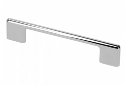 Möbelgriff CAPRI, Bohrlochabstand 128 mm, Material - Zamak, Oberfläche - Chrom glänzend