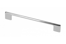 Möbelgriff CAPRI, Bohrlochabstand 192 mm, Material - Zamak, Oberfläche - Chrom glänzend