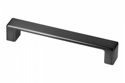 Möbelgriff MODENA, Bohrlochabstand 128 mm, Material - Zamak, Oberfläche - schwarz matt
