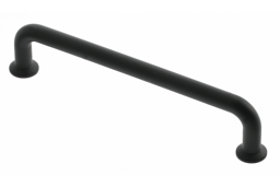 Zamak-Griff NORD C=160 mm schwarz matt