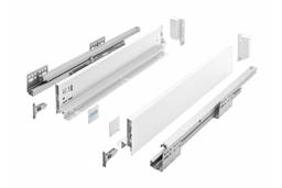 Schubladensystem AXISPRO 350 mm weiß - niedrig H84