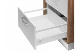 Modern Box quadratisch 600mm hoch 40kg weiß