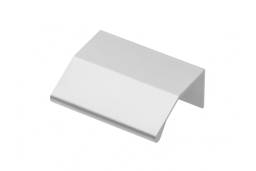 Möbelgriff TREX, Aluminium, Oberfläche: silberfarben eloxiert, Länge 3500 mm, zum Schneiden