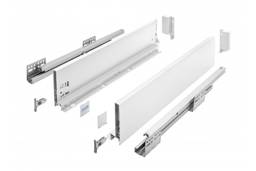 Schubladensystem AXISPRO 550 mm weiß - mittelhoch H116